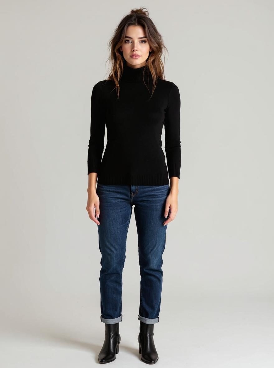 Black Turtleneck